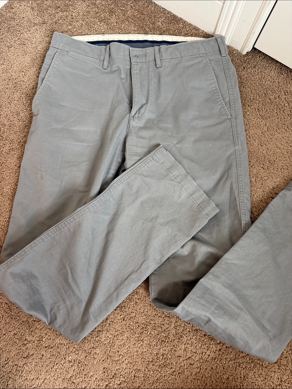 Daniel Cremieux Light Gray Chino Pants